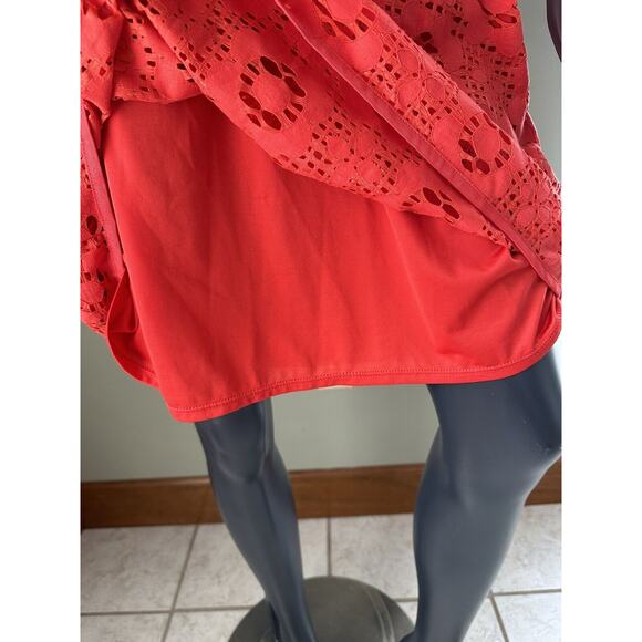 M.S.S.P Orange Lace Dress XL NWT MSRP $128.00 - Picture 5 of 11